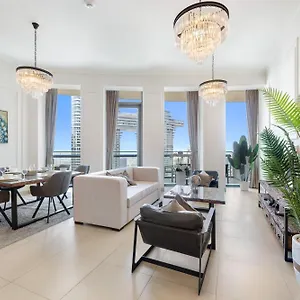 شقة Stylish 2br In Downtown With Sea And Views, دبي